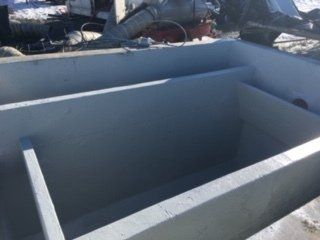 Septic tank container