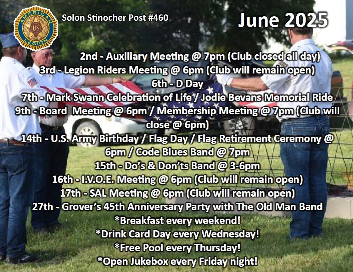 Monthly Event Flyer