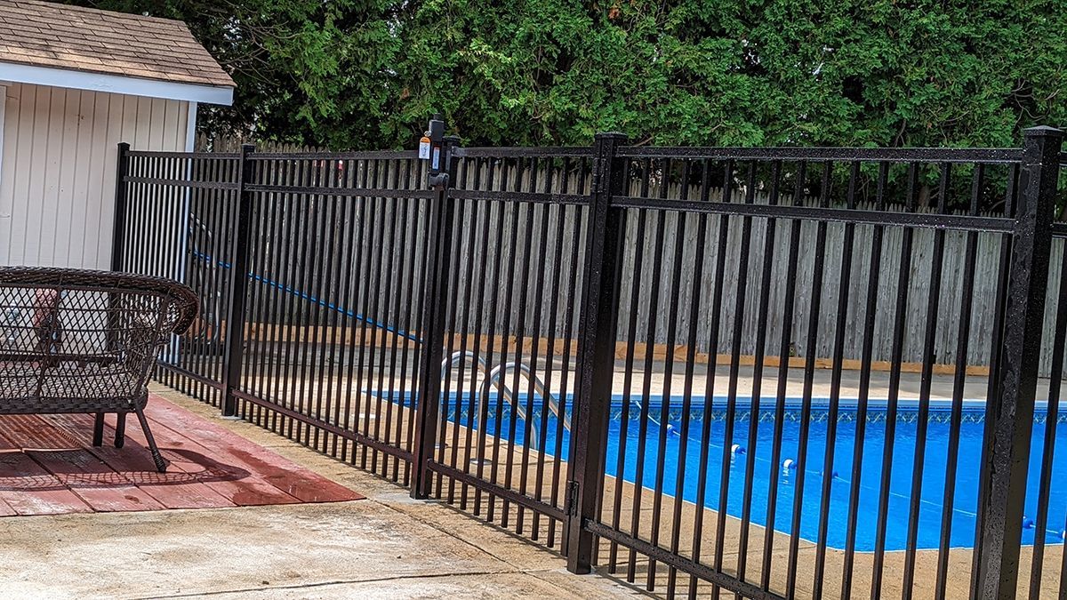 aluminum fence
