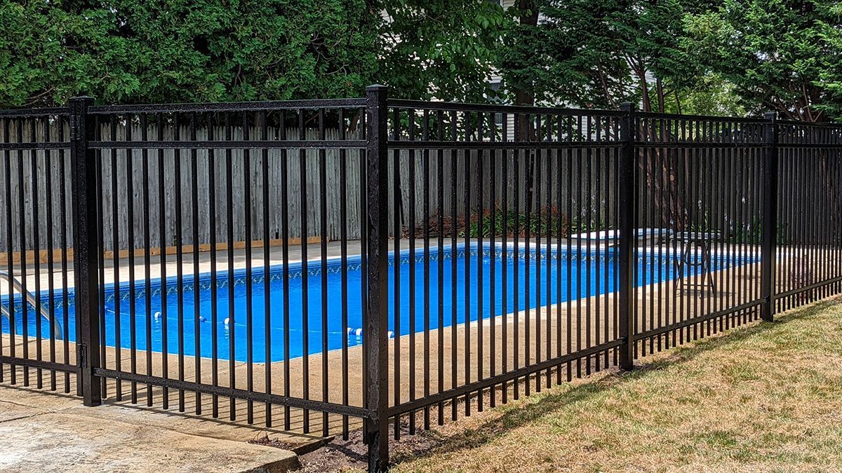 aluminum fence