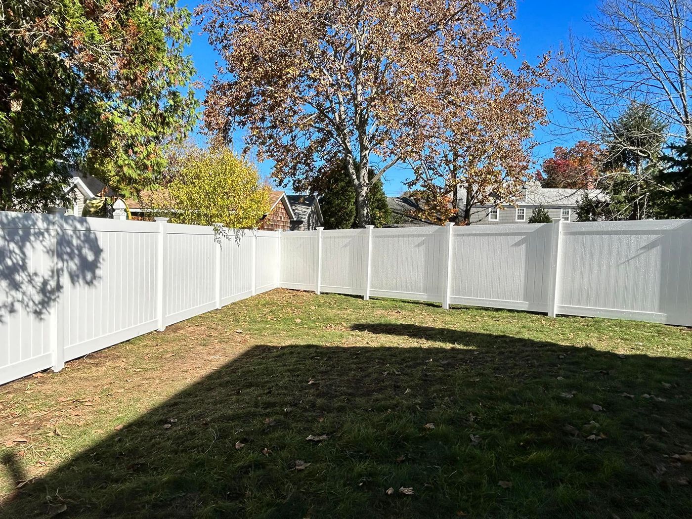 vinyl fence
