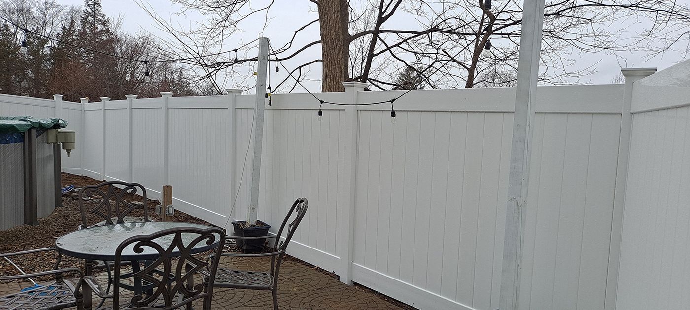 vinyl fence
