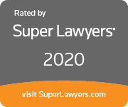 Rated By Super Lawyers 2020