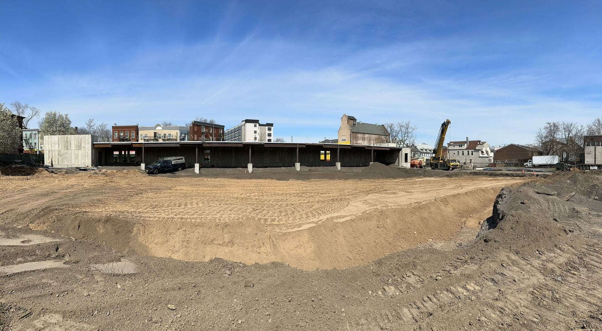 Steel Fabrication Construction Site