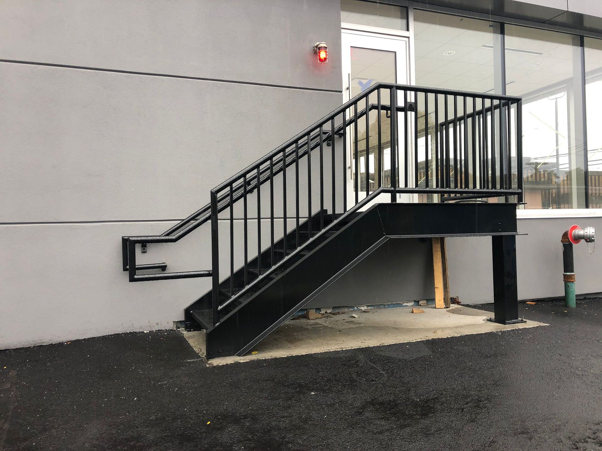 metal staircase