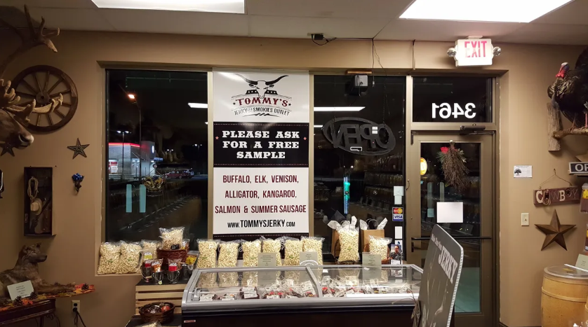 Entrance to a store, 