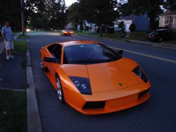 Orange car