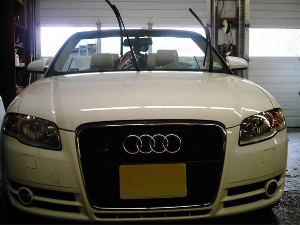 White car