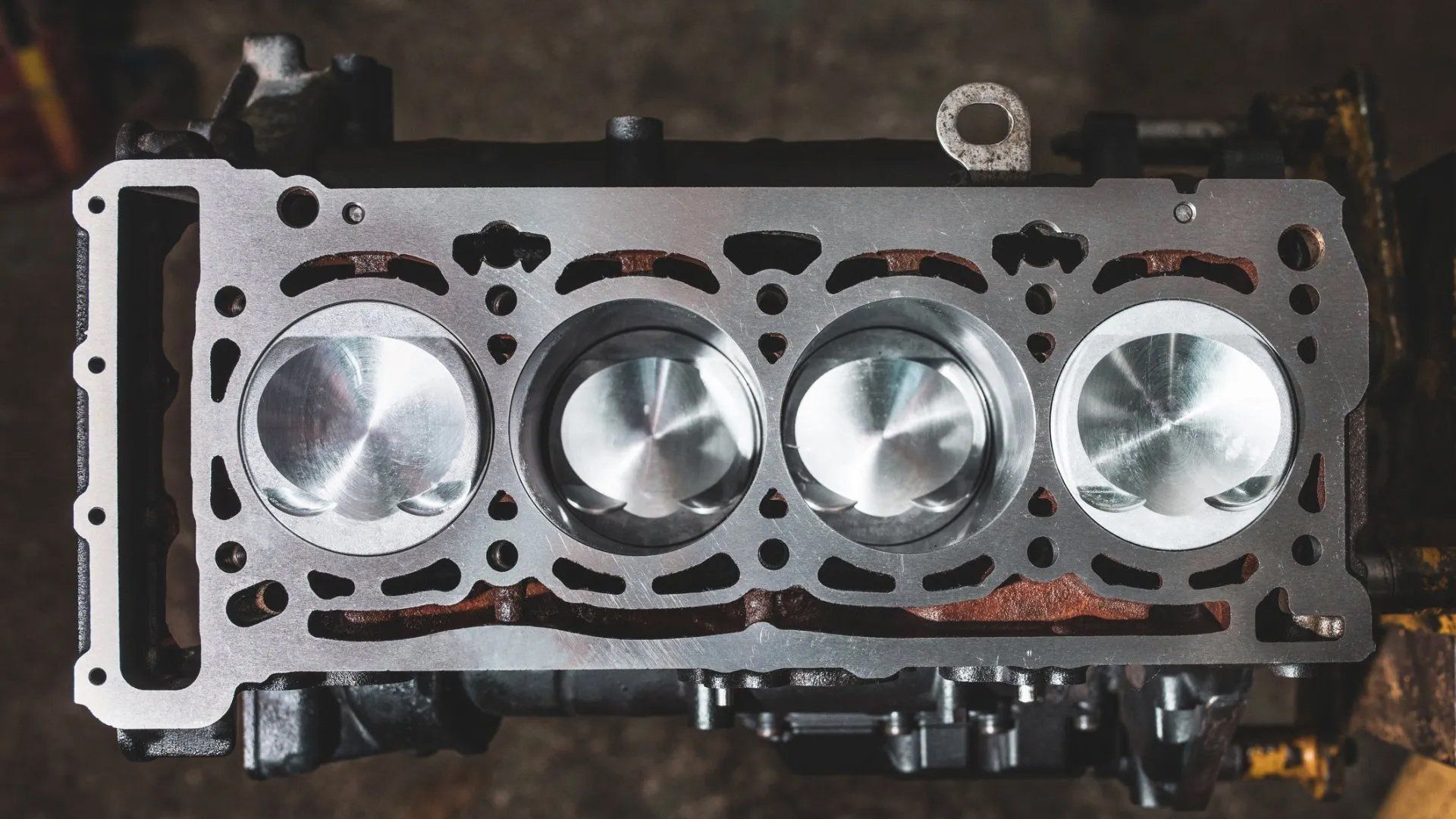 Motor blocks scrap metals