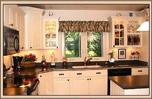 Kitchen with new cabinetry