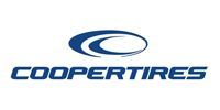 Cooper Tires logo with a blue oval design and the brand name in blue text.