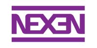 Nexen logo in purple.