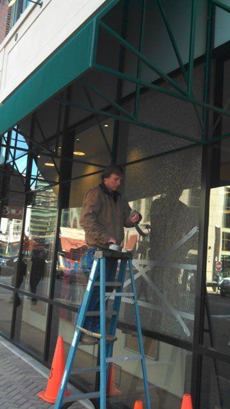 commercial glass door repairs dc