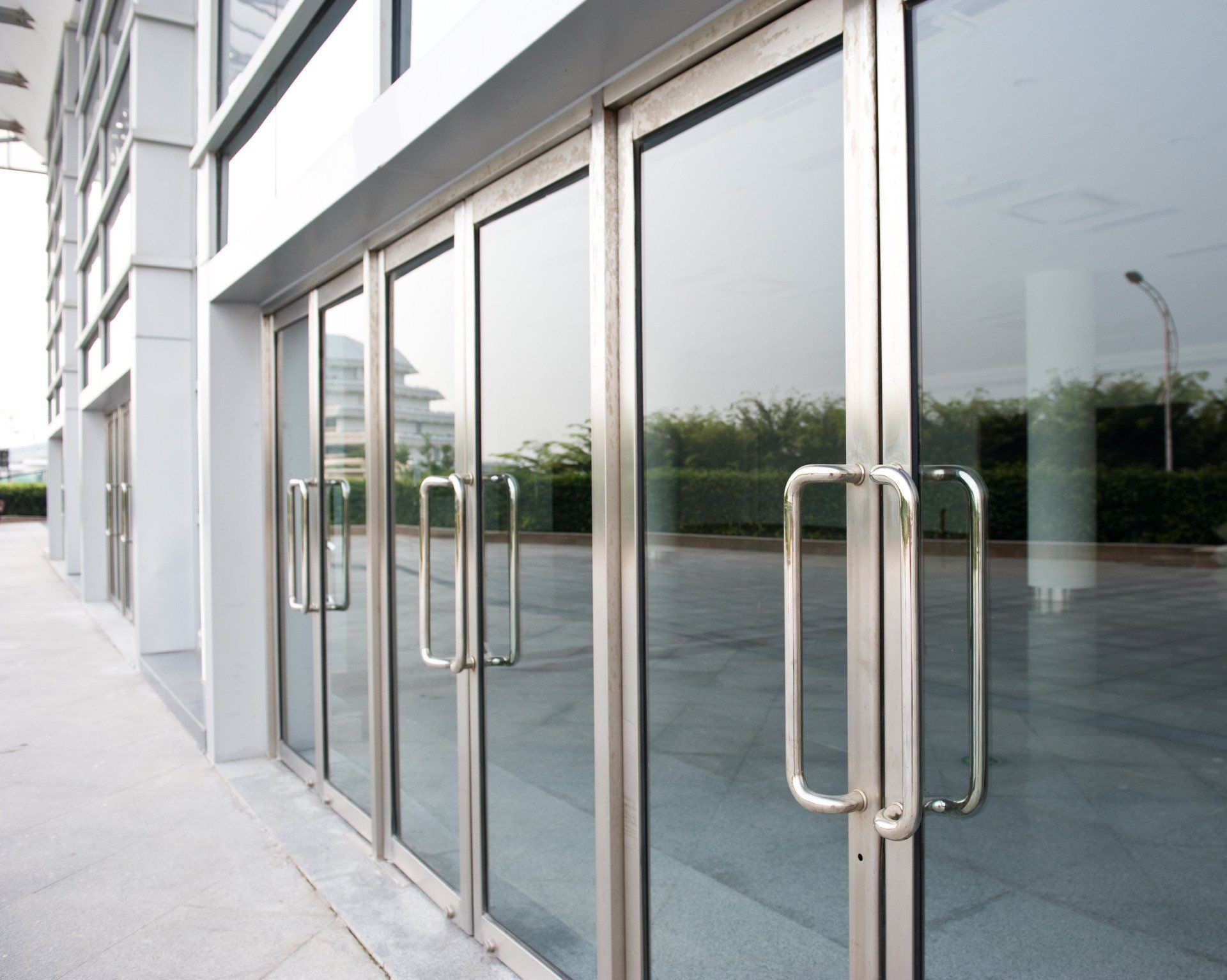 commercial glass store fronts