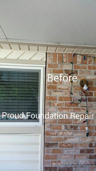 before foundation repair