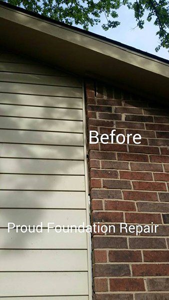before foundation repair