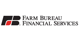 The farm bureau financial services logo is on a white background.
