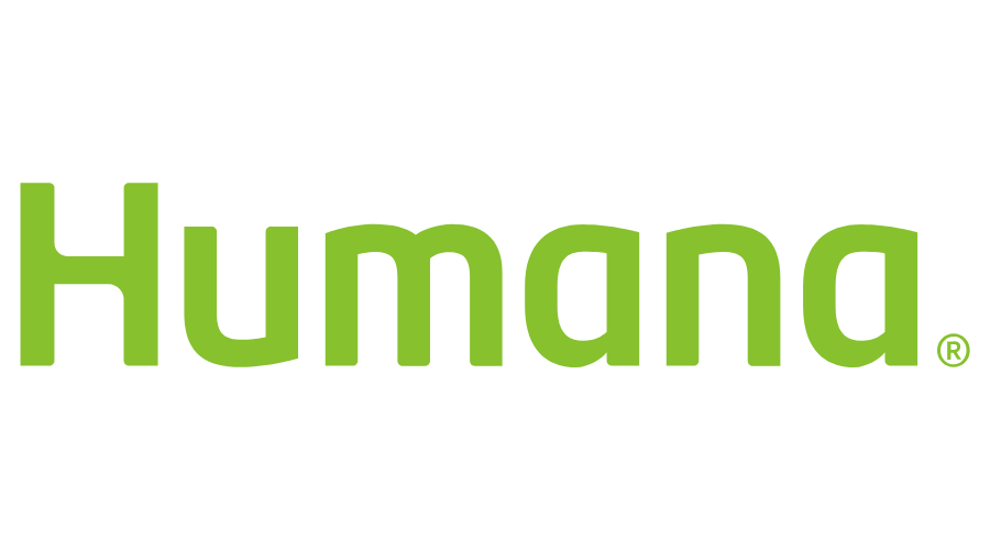 The humana logo is green and white on a white background.
