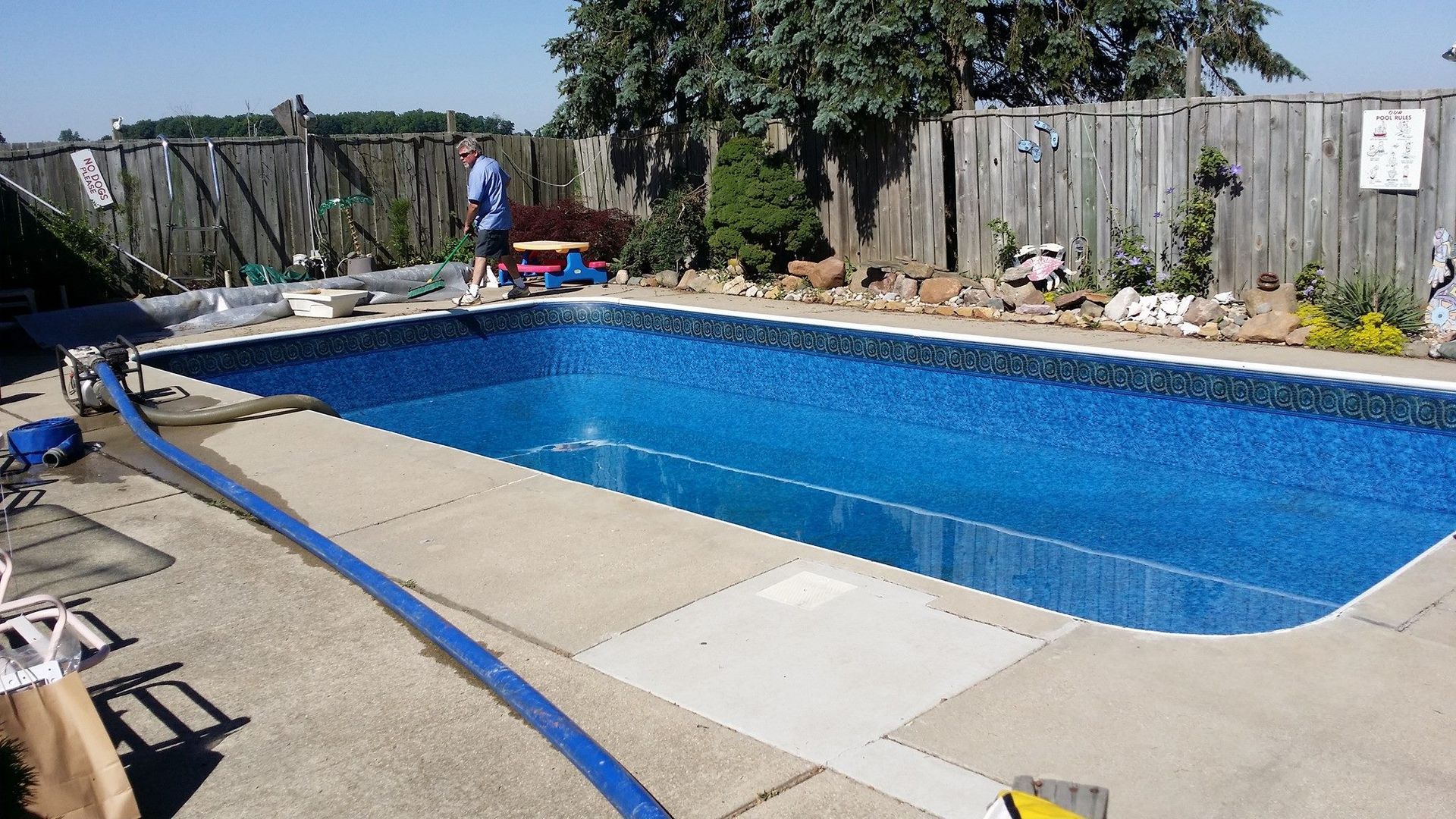 New pool
