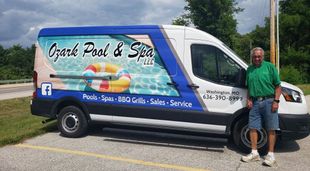 Ozark Pool & Spa - logo