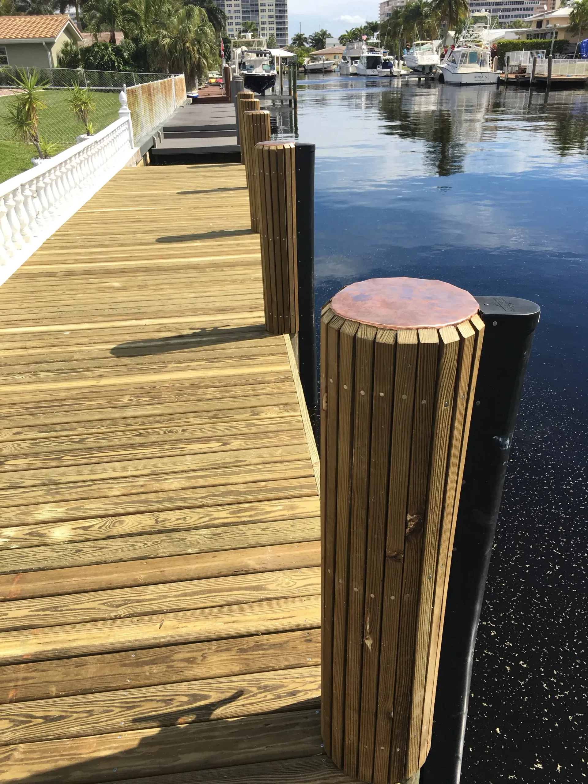 Dock construction