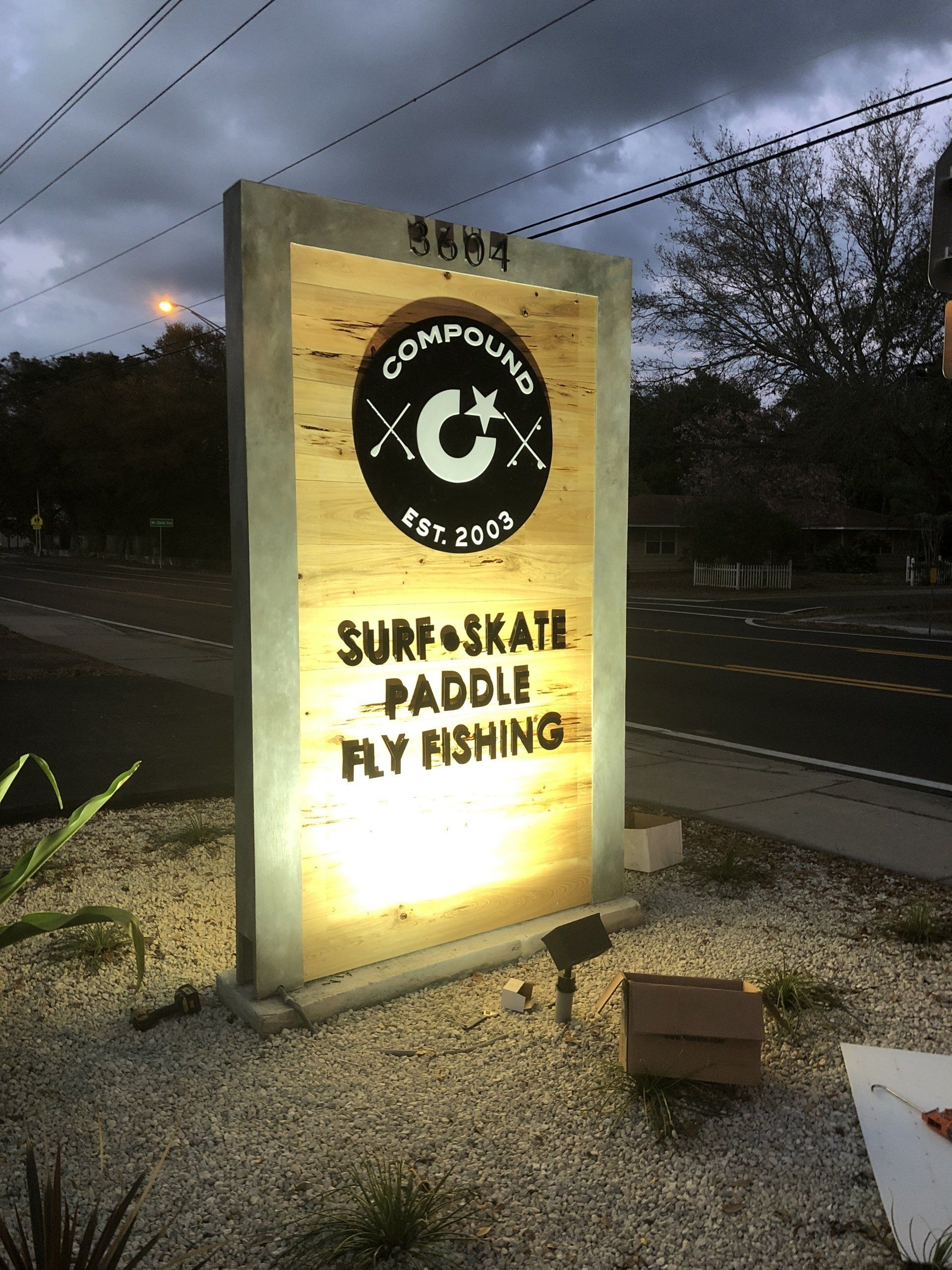 Custom signage