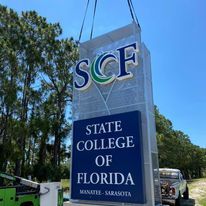 School sign
