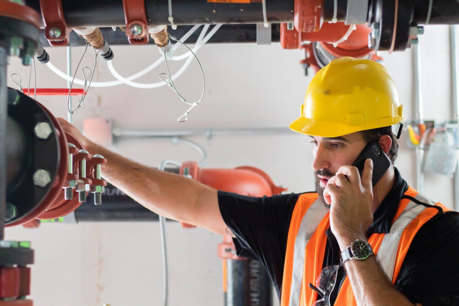 Checking water pressure