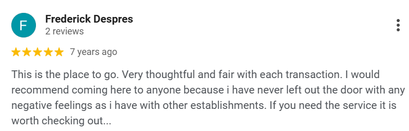 Review by Frederick Despres: 5 stars, 7 years ago.