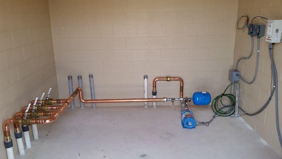 Water pressure system