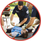 EMT giving CPR