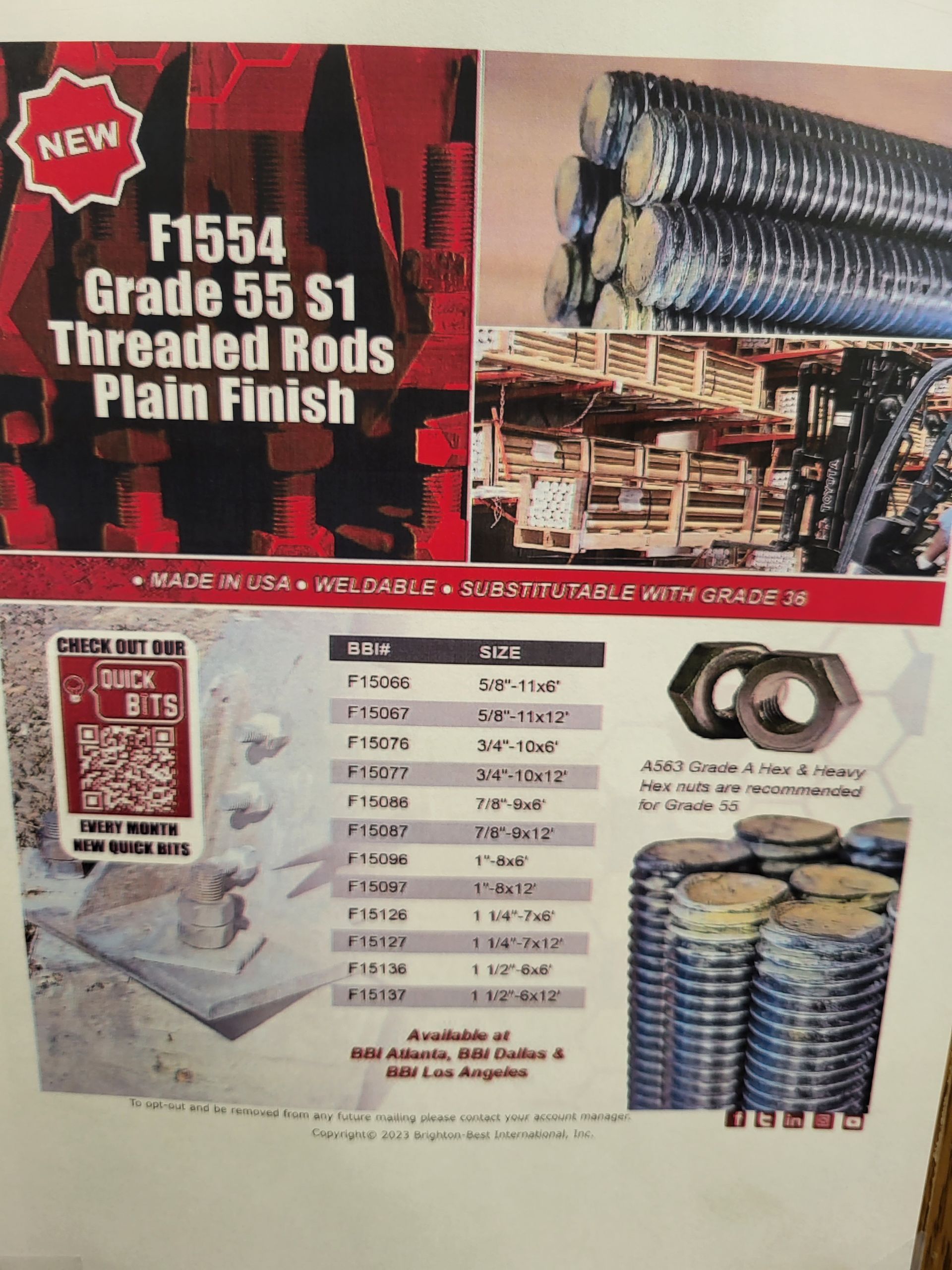 Construction supplies