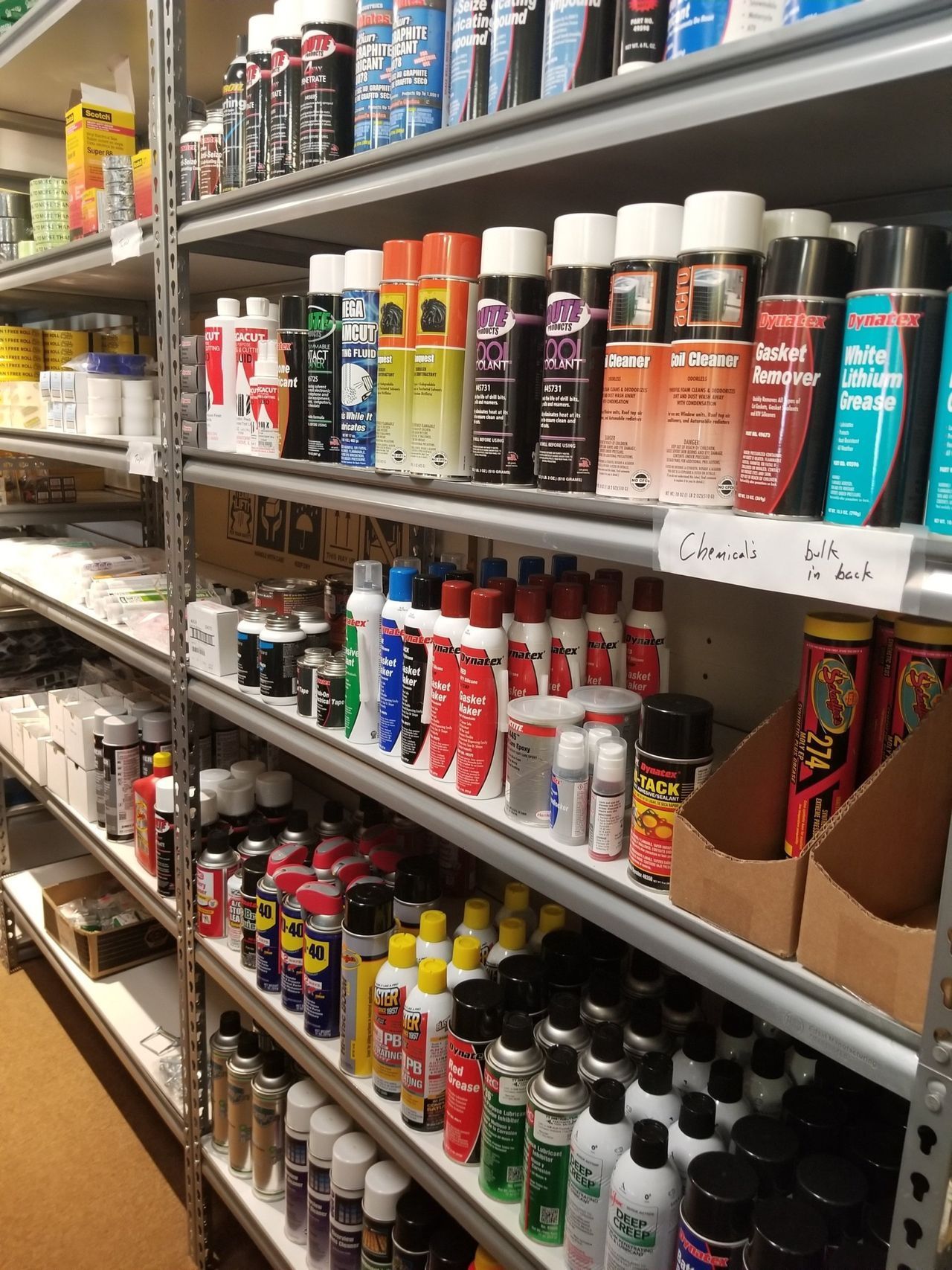 Fastener and maintenance supplies