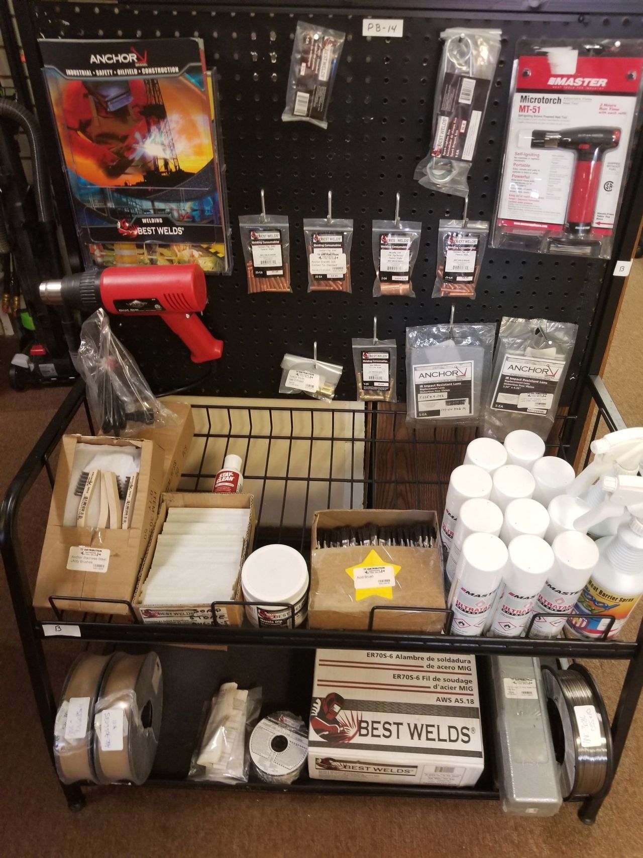 Fastener and maintenance supplies