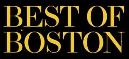 A sign that says best of boston multiple award winners over the years