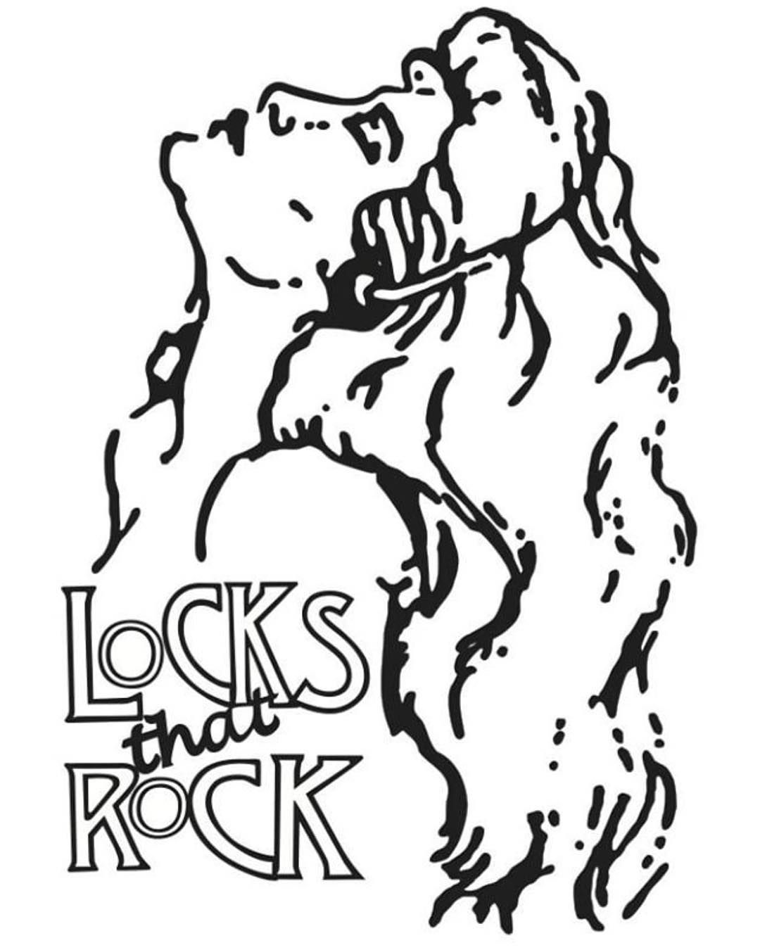 Locks That Rock Hair Design - logo