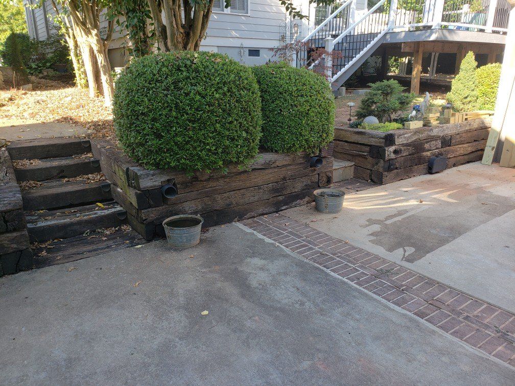 Stairs project before