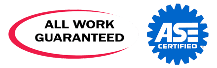 All Work Guaranteed | ASE Certified
