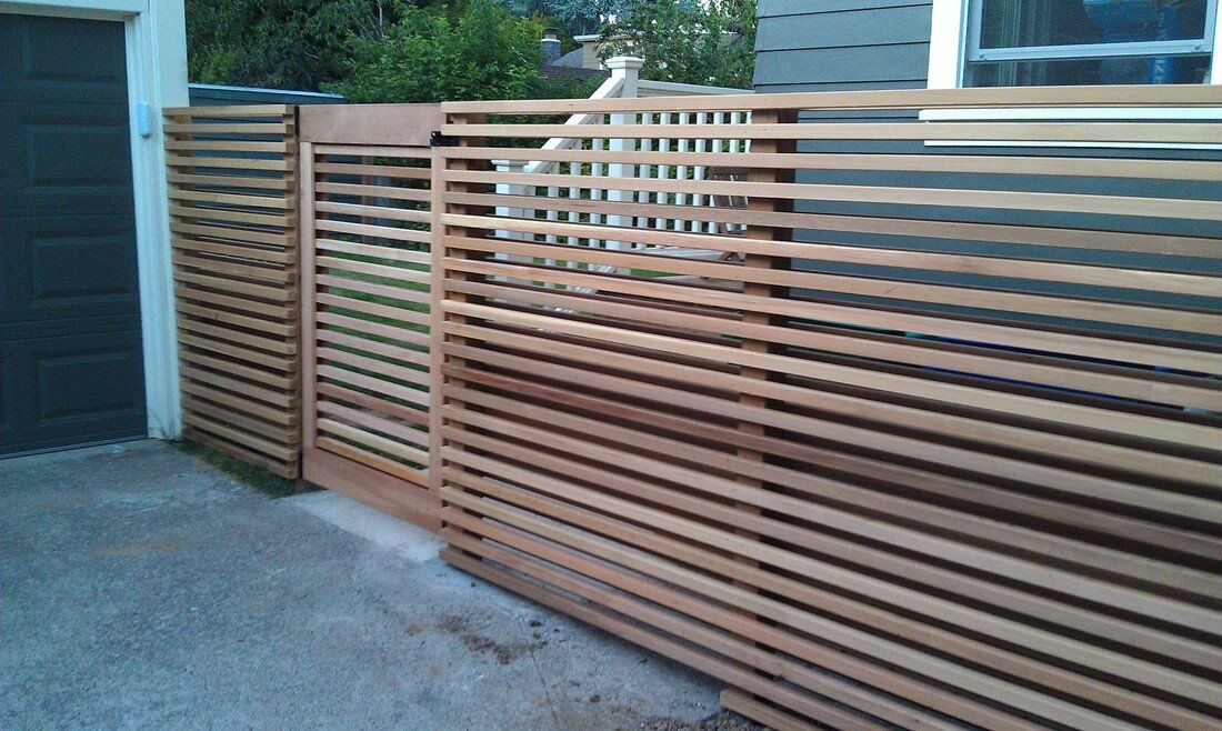wood fence