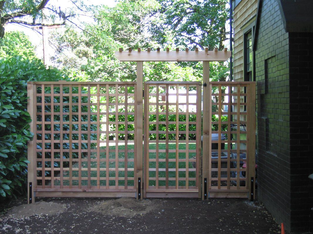 wood gate