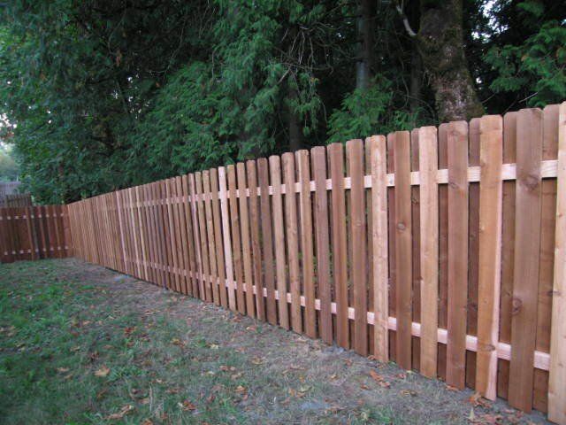 wood fence