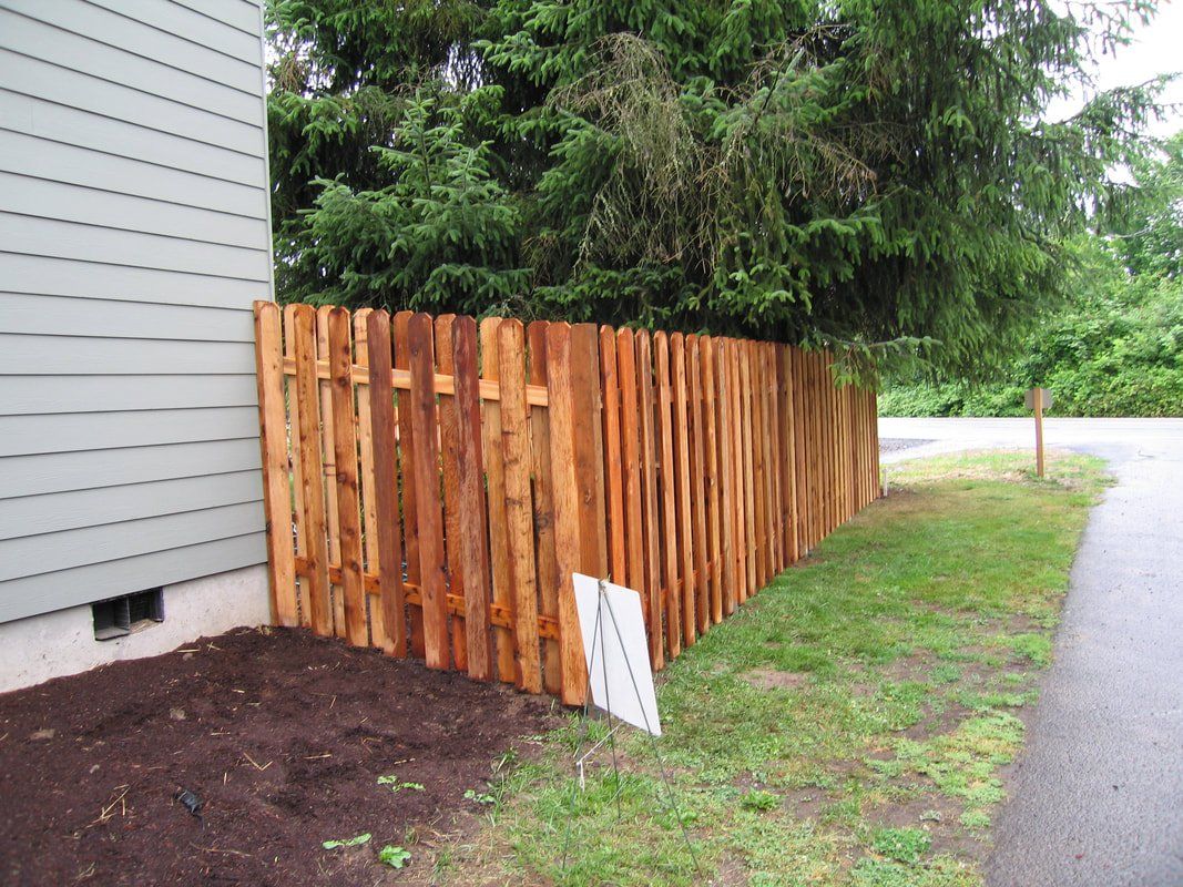 mahogany fence
