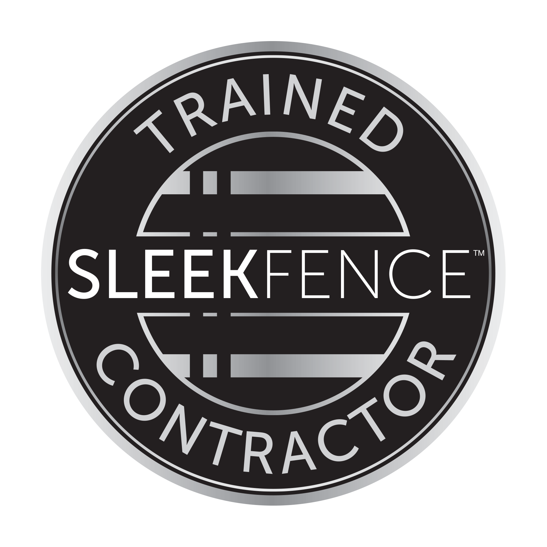 Trained SLEEKFENCE contractor badge