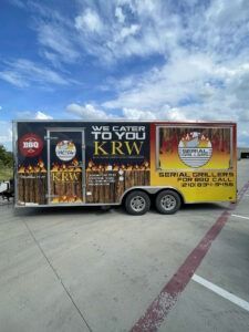 Food trailer with 