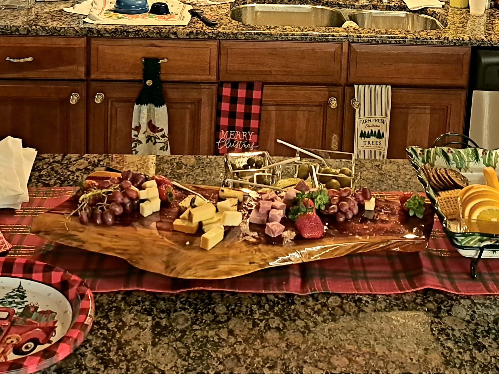 Custom charcuterie board