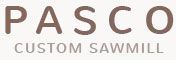 Pasco Custom Sawmill Logo