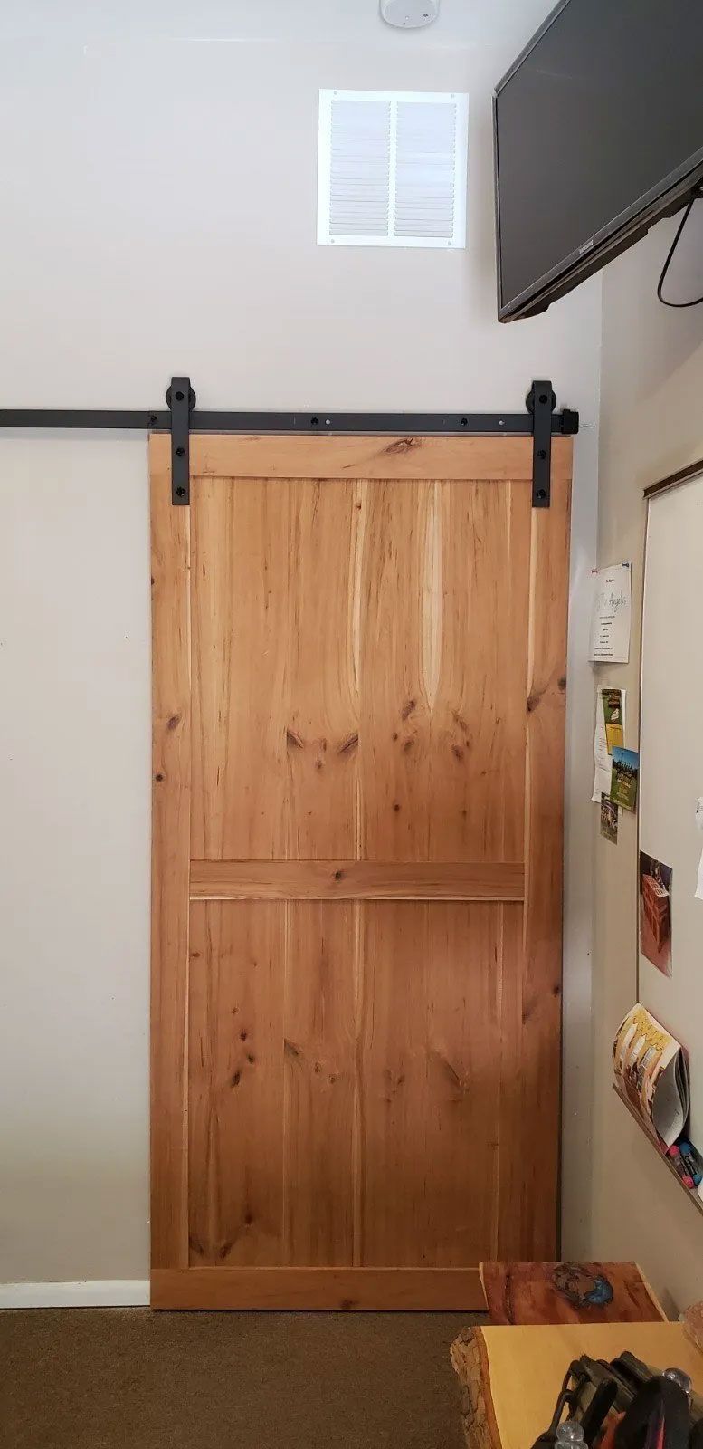 Wood door