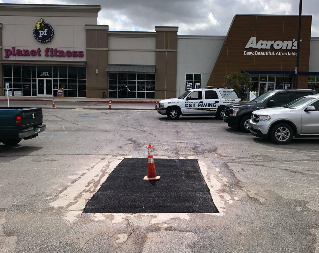 Asphalt patching service