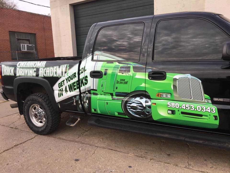 Pickup truck wrap