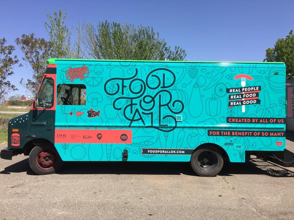 Food truck wrap
